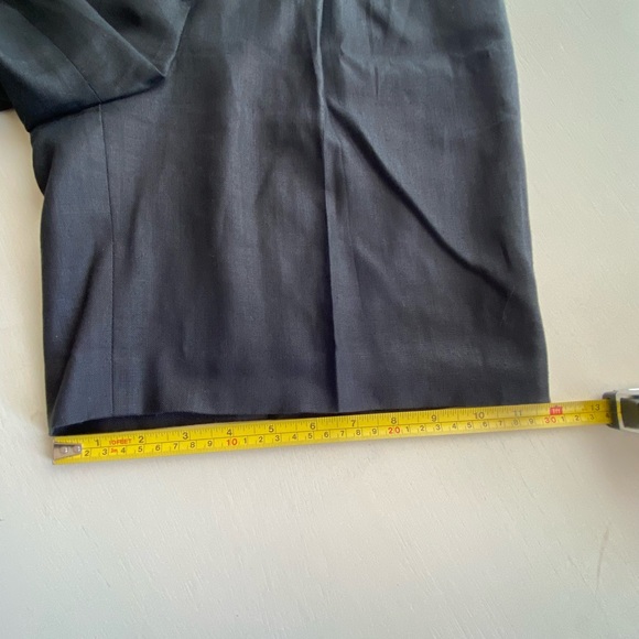 Kenar 100% Linen Shorts Black Size 10 - Picture 12 of 13